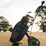 golf stick's bag trolly